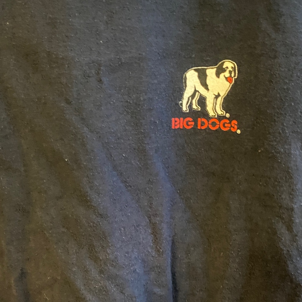 Patriotic Graphic Men's 3X Navy Blue Big Dogs T-Shirt 4th of July - Picture 4 of 6